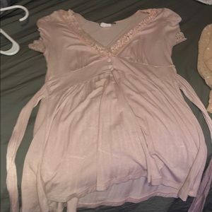 Pink baby doll Blouse